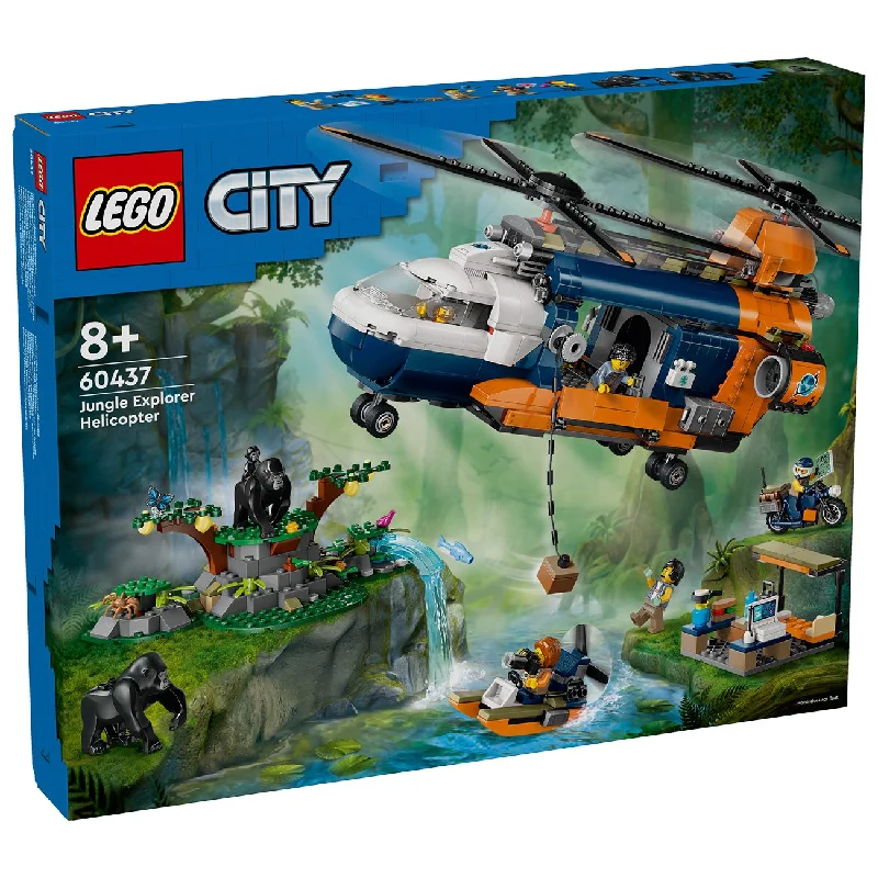 Enhancing problem-solving skills LEGOLEGO® City Jungleeventyr – helikopter og ekspeditionsbase