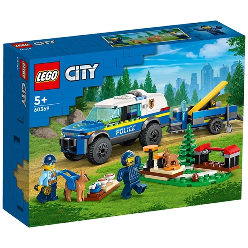 Non-toxic and safe LEGO toysLEGO® City Mobile Police Dog Training