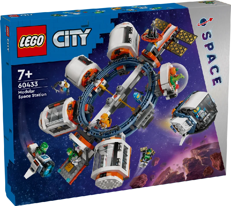 Promoting spatial awareness LEGOLEGO CITY Modular Space Station 60433