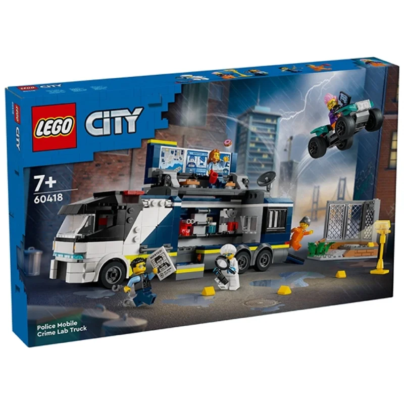 Promoting fine art skills LEGO modelsLEGO® City Politiets Mobile Kriminallaboratorium