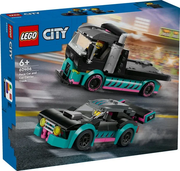 Promoting emotional intelligence LEGOLego City - Race Car and Car Carrier Truck 60406