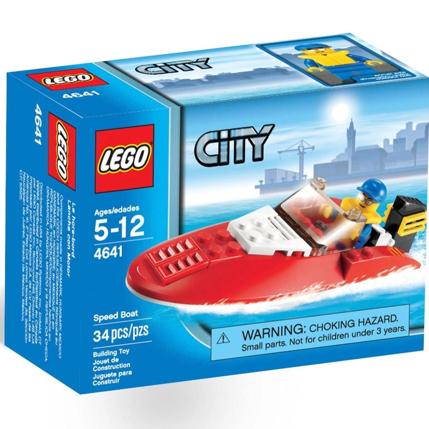 Finely detailed LEGO structuresLEGO [City] - Speedboat (4641)