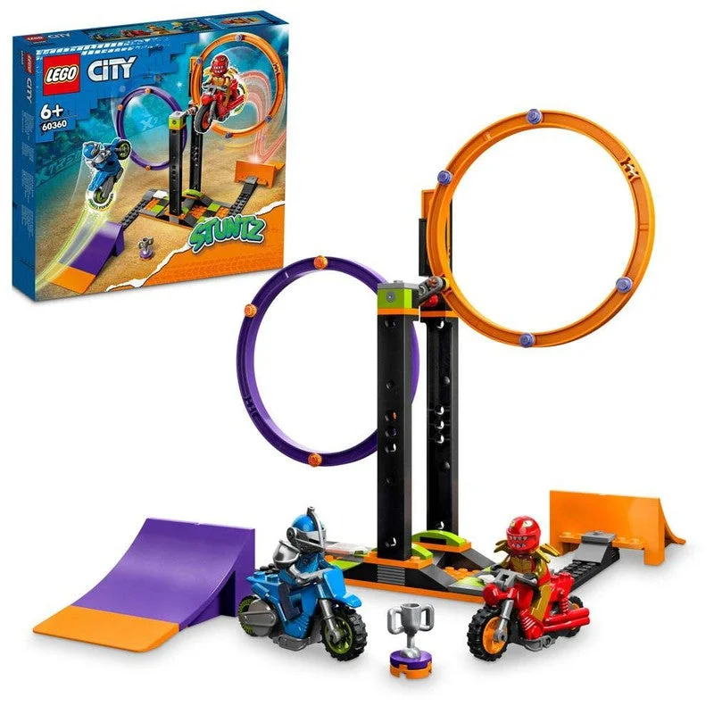 Promoting social skills LEGO playLego City Spinning Stunt Challenge Building Blocks Set (117 Pieces) Promoting social skills LEGO playLego City Spinning Stunt Challenge Building Blocks Set (117 Pieces)