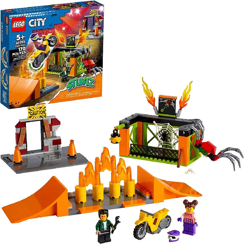 Promoting spatial awareness LEGOLEGO City Stunt Park 60293 Building Kit (170 Pieces)