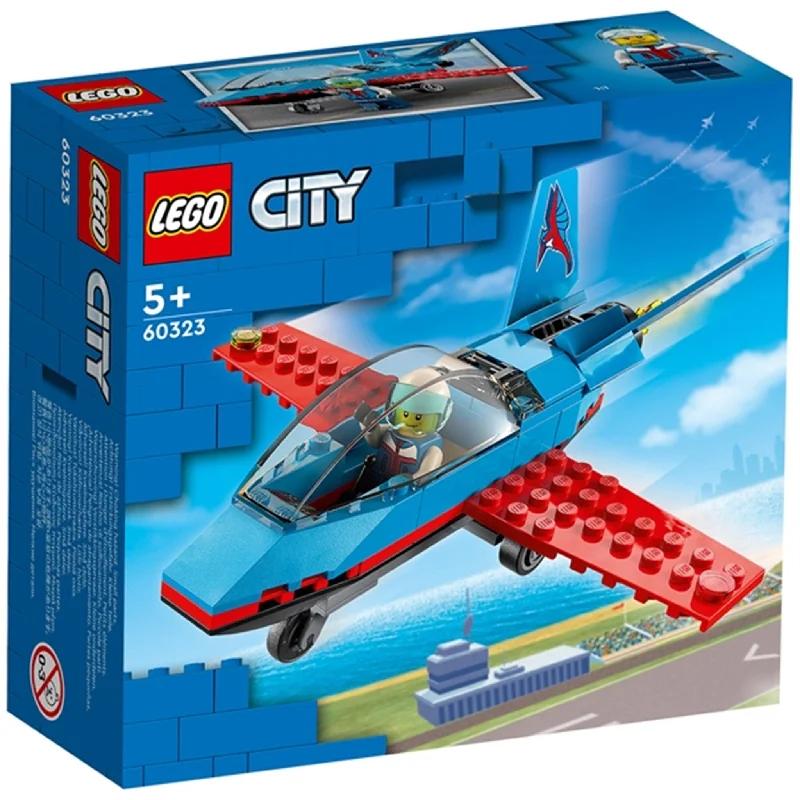 Finely detailed LEGO structuresLEGO® City Stunt Plane