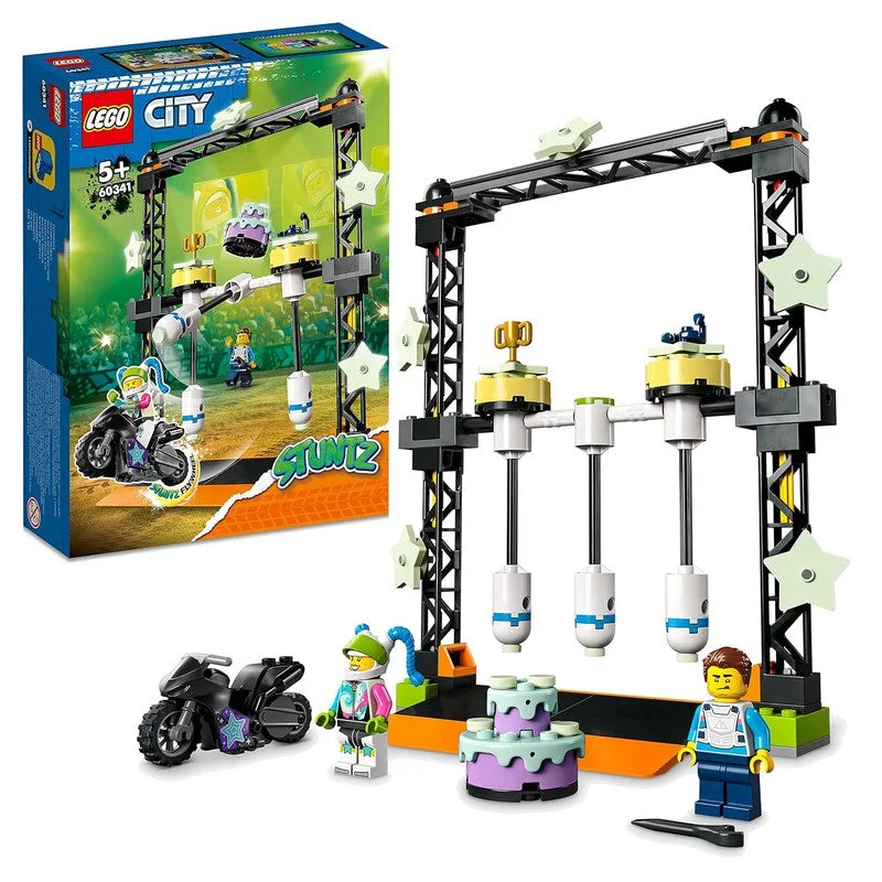 Enhancing cognitive development LEGOLego City The Knockdown Stunt Challenge Building Blocks Kit (117 Pcs) Enhancing cognitive development LEGOLego City The Knockdown Stunt Challenge Building Blocks Kit (117 Pcs)