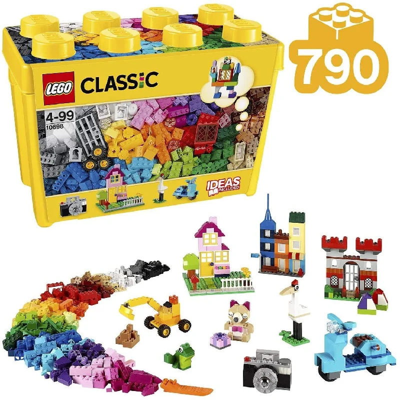 Endlessly replayable LEGO scenariosLEGO CLASSIC 10698 Large Creative Brick Box