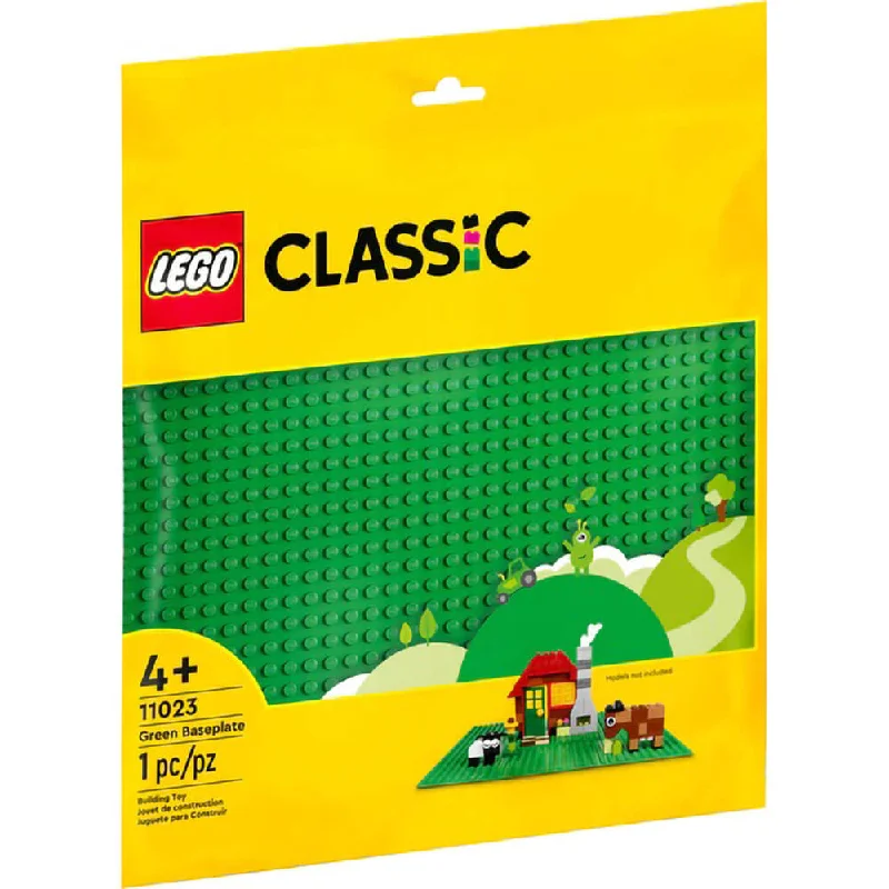 Age-appropriate LEGO toysLEGO® Classic Green Baseplate 11023 Building Kit for Kids (1 Piece) Age-appropriate LEGO toysLEGO® Classic Green Baseplate 11023 Building Kit for Kids (1 Piece)