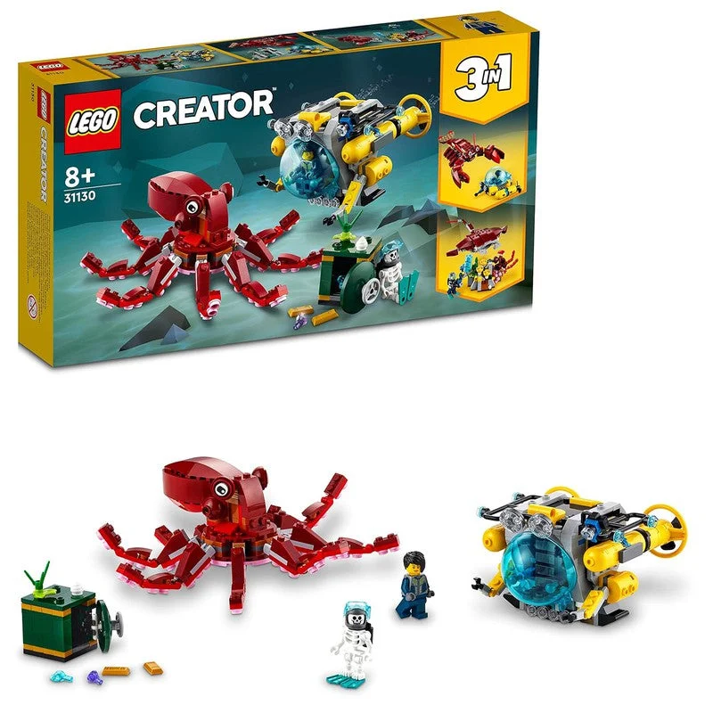 Endlessly customizable LEGO setsLego Creator 3 in 1 Sunken Treasure Mission Building Blocks Set (522 Pcs) Endlessly customizable LEGO setsLego Creator 3 in 1 Sunken Treasure Mission Building Blocks Set (522 Pcs)