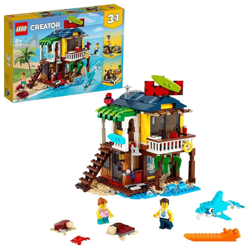 Encouraging teamwork LEGO gamesLego Creator 3 in 1 Surfer Beach House Building Blocks Set (564 Pcs) Encouraging teamwork LEGO gamesLego Creator 3 in 1 Surfer Beach House Building Blocks Set (564 Pcs)