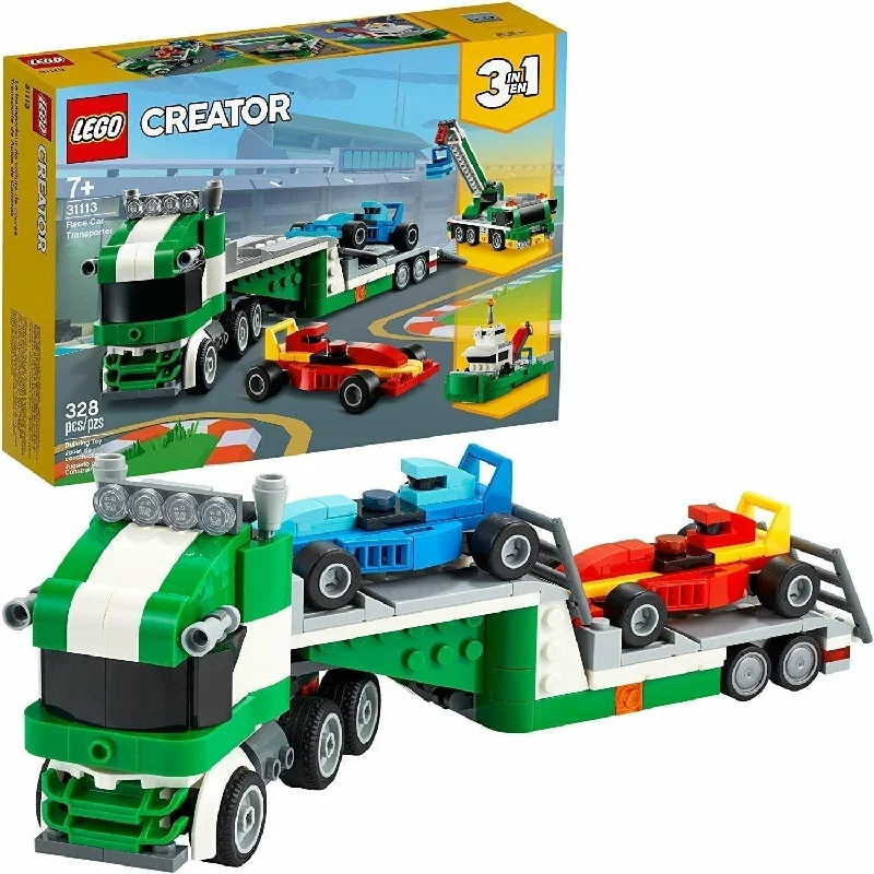 Collectible and valuable LEGO itemsLEGO Creator 3in1 Race Car Transporter 31113 Building Kit; Makes a Great Gift for Kids Who Love Fun Toys and Creative Building (328 Pieces) Collectible and valuable LEGO itemsLEGO Creator 3in1 Race Car Transporter 31113 Building Kit; Makes a Great Gift for Kids Who Love Fun Toys and Creative Building (328 Pieces)