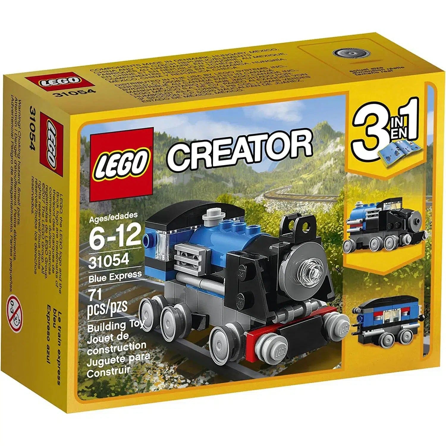 Stress-relieving LEGO buildingLEGO [Creator] - Blue Express (31054)