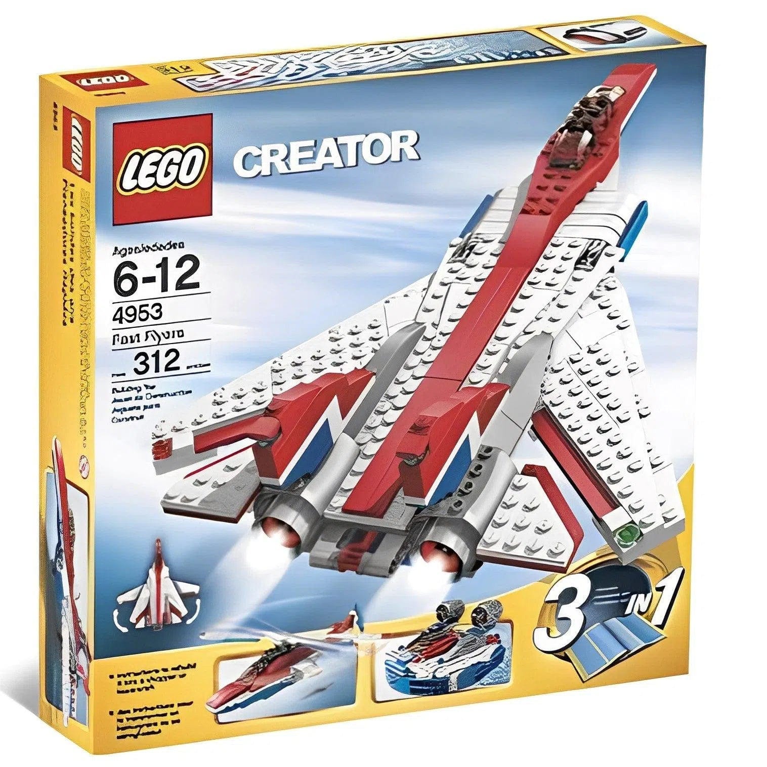Promoting fine art skills LEGO modelsLEGO [Creator] - Fast Flyers (4953)