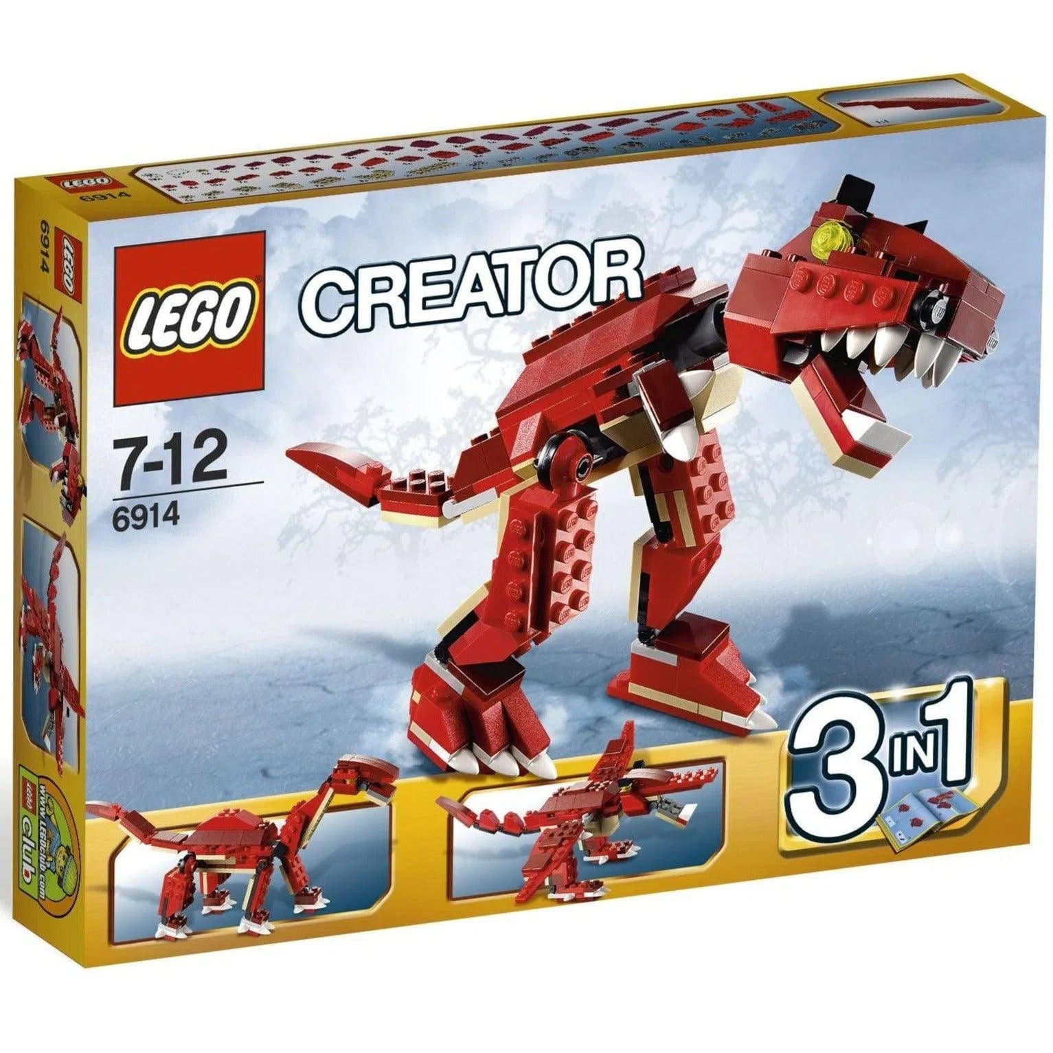 Promoting spatial awareness LEGOLEGO [Creator] - Prehistoric Hunters (6914)