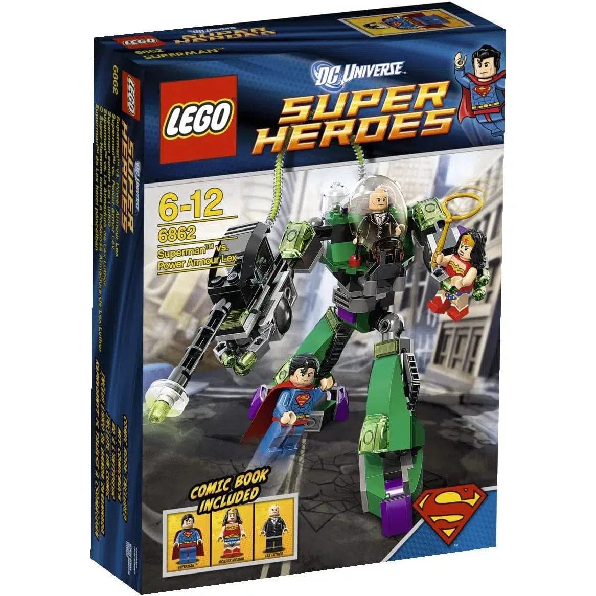Encouraging social interaction LEGOLEGO [DC Comics Super Heroes] - Superman vs. Power Armor Lex (6862)