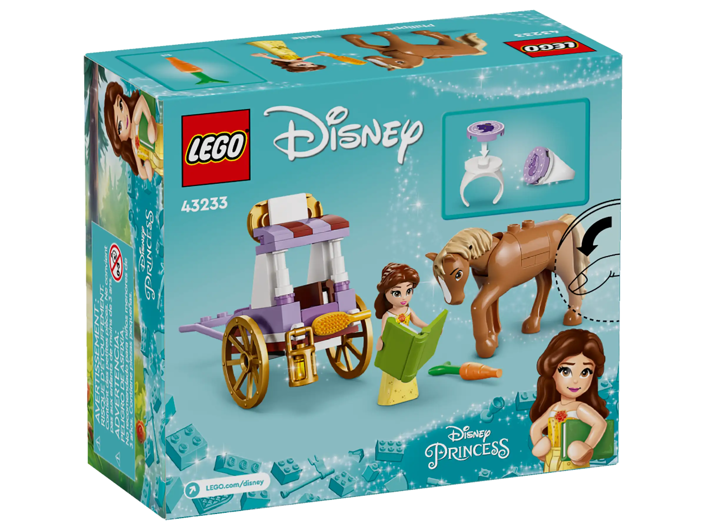Iconic and recognizable LEGO charactersLEGO DISNEY 43233 Belle's Storytime Horse Carriage Iconic and recognizable LEGO charactersLEGO DISNEY 43233 Belle's Storytime Horse Carriage