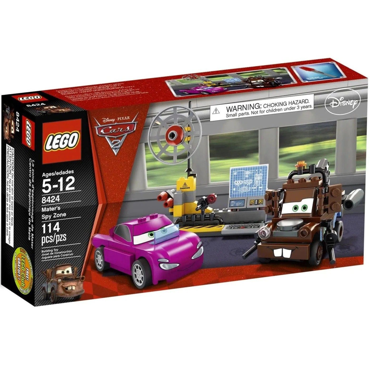 Promoting social skills LEGO playLEGO [Disney: Cars 2] - Mater's Spy Zone (8424)