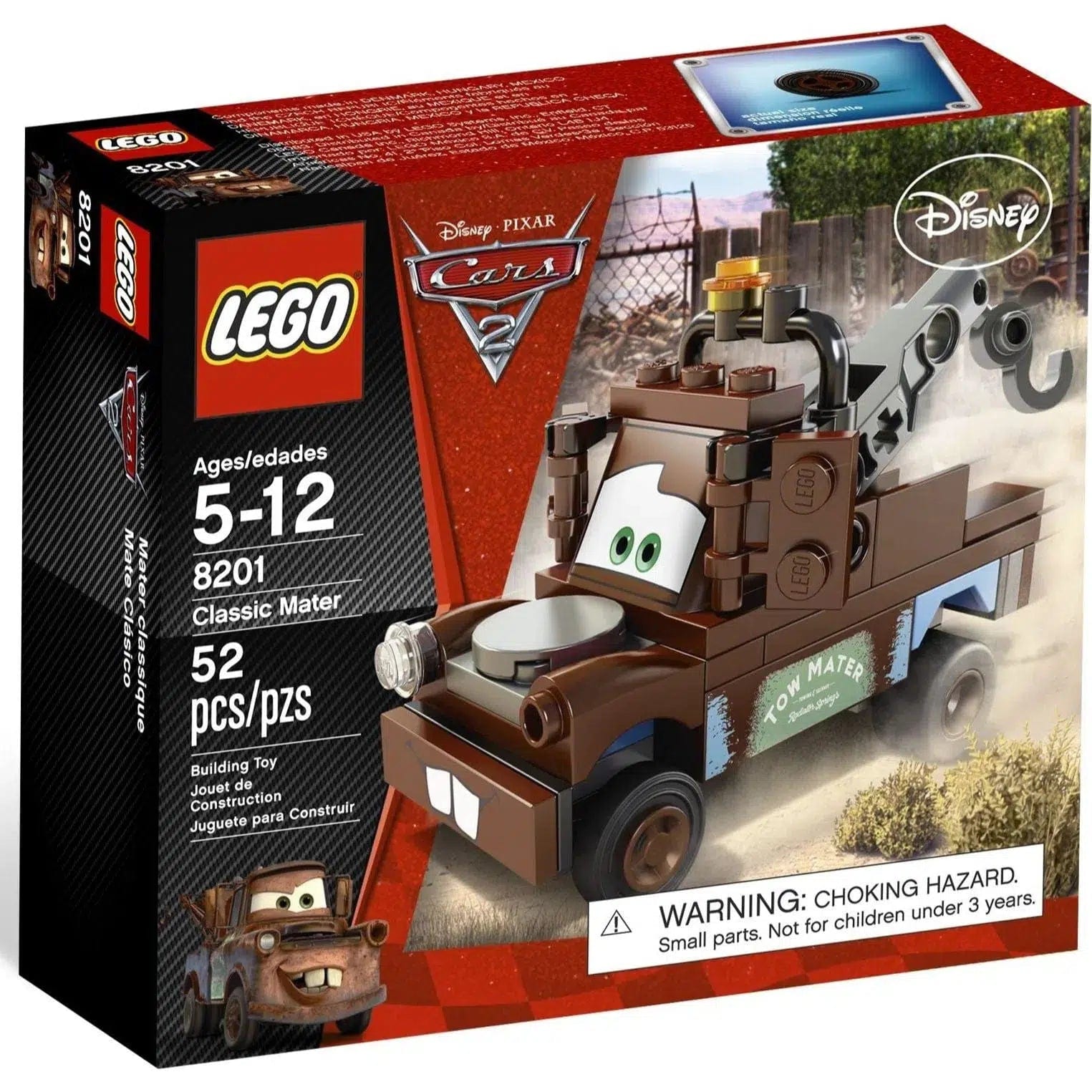 Promoting emotional intelligence LEGOLEGO [Disney: Cars 2] - Radiator Springs Classic Mater (8201)