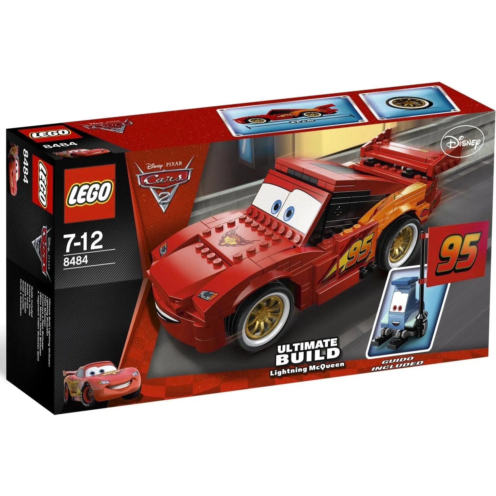 Customizable and personalized LEGO optionsLEGO [Disney: Cars 2] - Ultimate Build Lightning McQueen (8484)