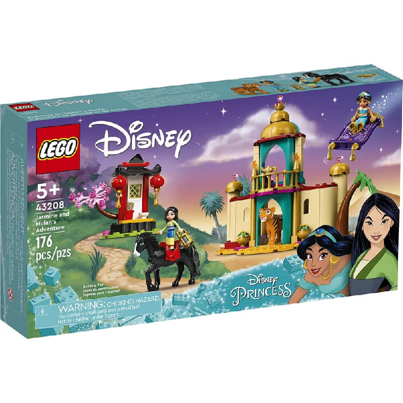 Creatively inspiring LEGOLEGO Disney Princess Jasmine and Mulan’s Adventure 176 Piece Building Set (43208) Creatively inspiring LEGOLEGO Disney Princess Jasmine and Mulan’s Adventure 176 Piece Building Set (43208)