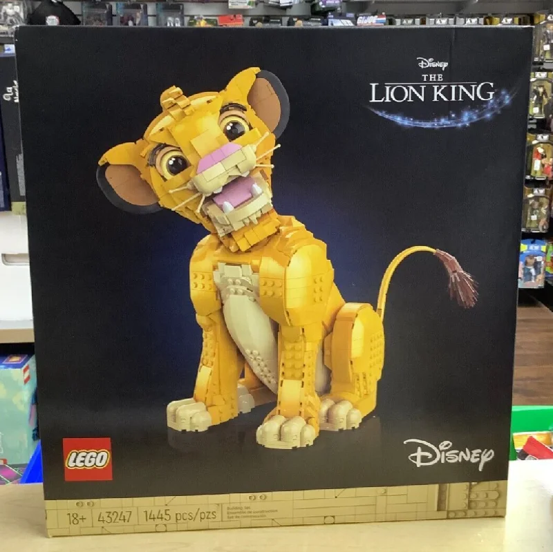 Seamlessly fitting LEGO connectionsLEGO Disney Young Simba The Lion King 43247 sealed
