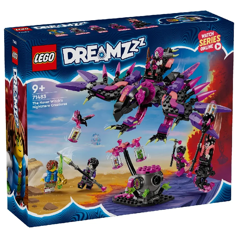 Providing a tactile learning experience LEGOLEGO® DREAMZzz™Aldrig-heksens mareridtsvæsner