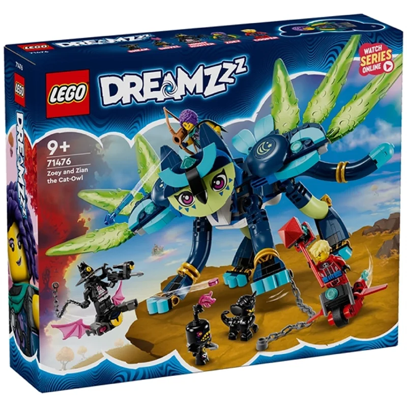 Time-honored LEGO traditionsLEGO® DREAMZzz™ Zoey og Katteuglen Zian