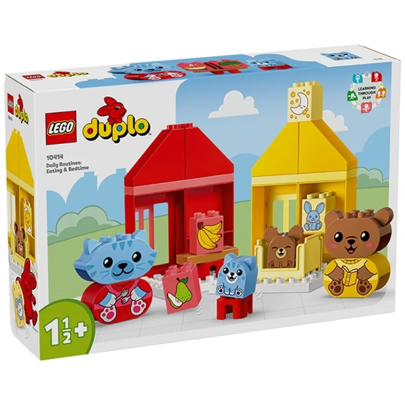 Engagement-boosting LEGO activitiesLEGO® DUPLO® Dagligdagens Rutiner: Spisetid og Sengetid