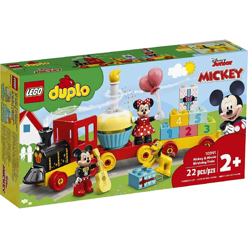 Adorable and charming LEGO charactersLEGO DUPLO Disney Mickey & Minnie Birthday Train 22 Piece Building Set (10941) Adorable and charming LEGO charactersLEGO DUPLO Disney Mickey & Minnie Birthday Train 22 Piece Building Set (10941)