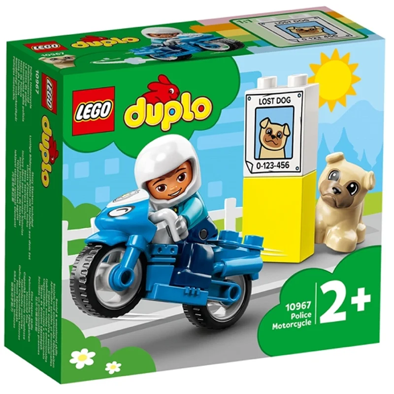 Promoting emotional intelligence LEGOLEGO® DUPLO® Police Motorcycle