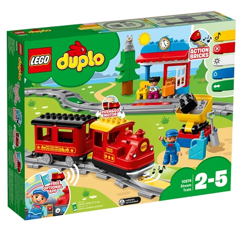Encouraging exploration and discovery LEGOLEGO® DUPLO® Steam Train