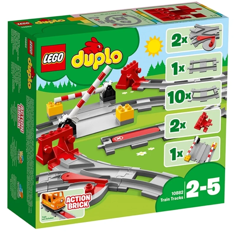 Beautifully crafted LEGO sculpturesLEGO® DUPLO® Train Tracks