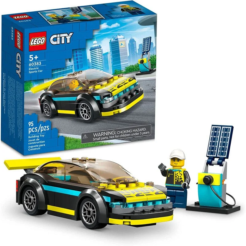 Customizable and personalized LEGO optionsLEGO Electric Sports Car Construction Blocks Set (60383) - TM