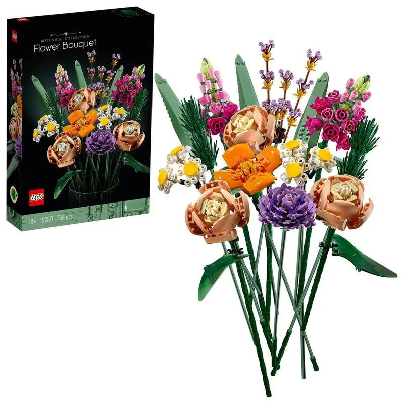 Encouraging imaginative storytelling LEGOLEGO Flower Bouquet 10280 Building Kit (756 Pcs)