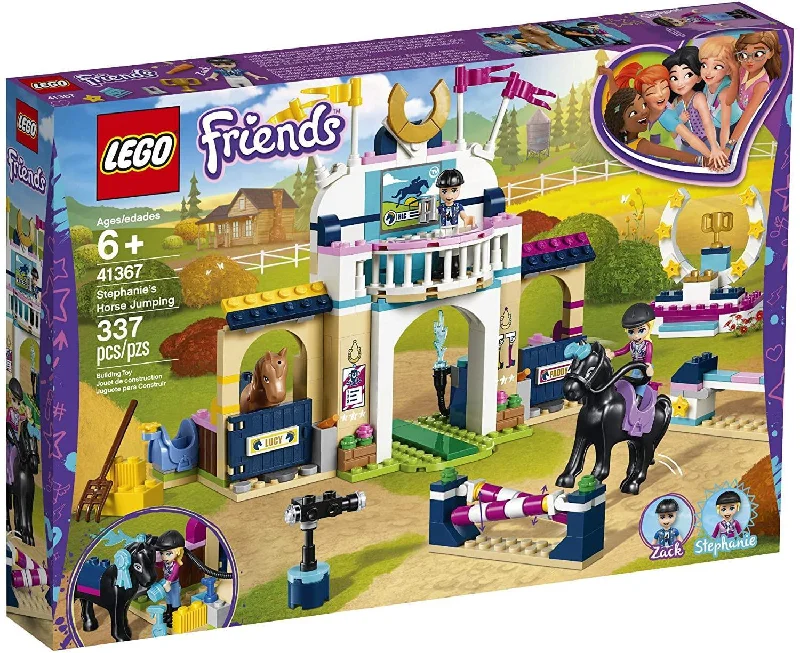 Stimulating and engaging LEGO playLEGO FRIENDS 41367 Stephanie's Horse Jumping Building Playset