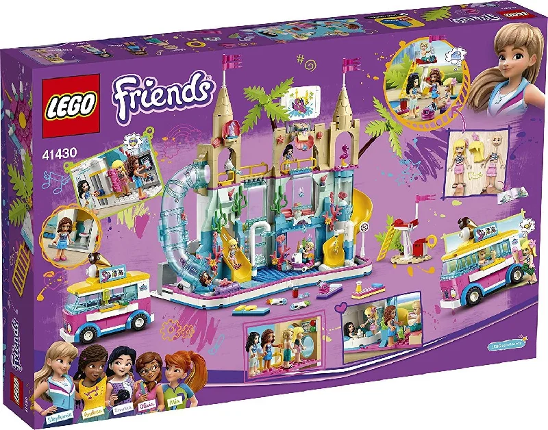 Timeless and classic LEGO toysLEGO FRIENDS 41430 Summer Fun Water Park Building Playset