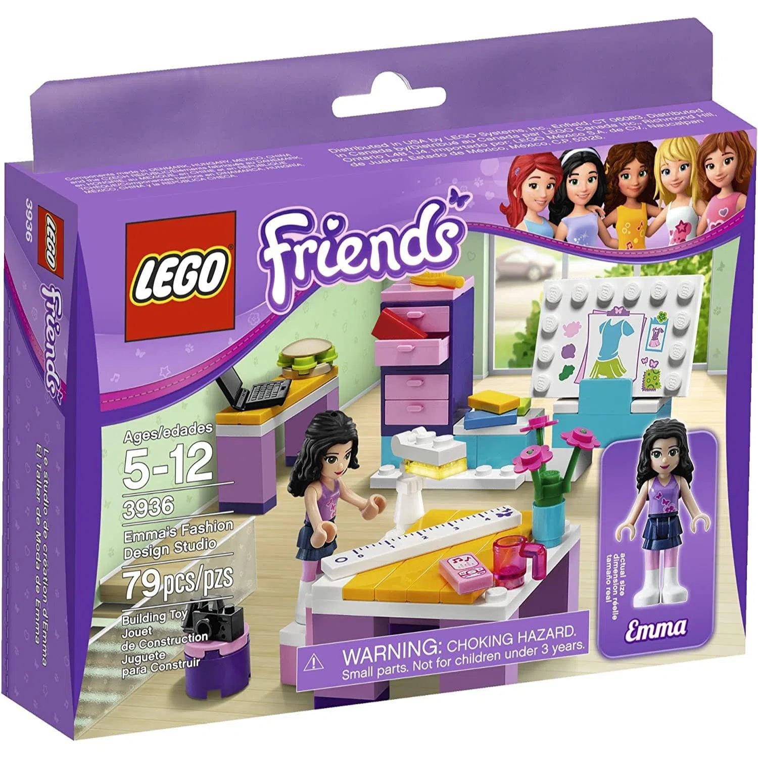Beautifully crafted LEGO sculpturesLEGO [Friends] - Emma's Fashion Design Studio (3936)
