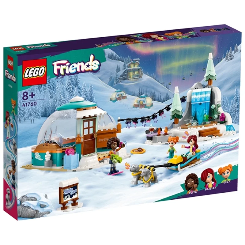 Providing a tactile learning experience LEGOLEGO® Friends Igloo Holiday Adventure