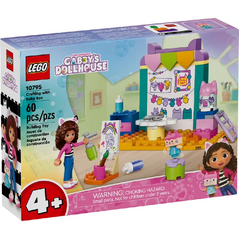 Offering interactive play LEGOLEGO® Gabby'S Dollhouse: Creaciones Con Bebé Box
