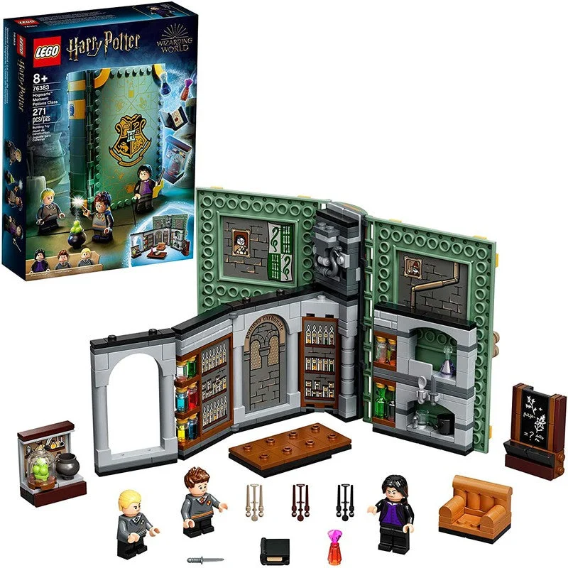 Offering a sense of nostalgia LEGOLEGO Harry Potter Hogwarts Moment: Potions Class 76383 Brick-Built Playset (270 Pieces)