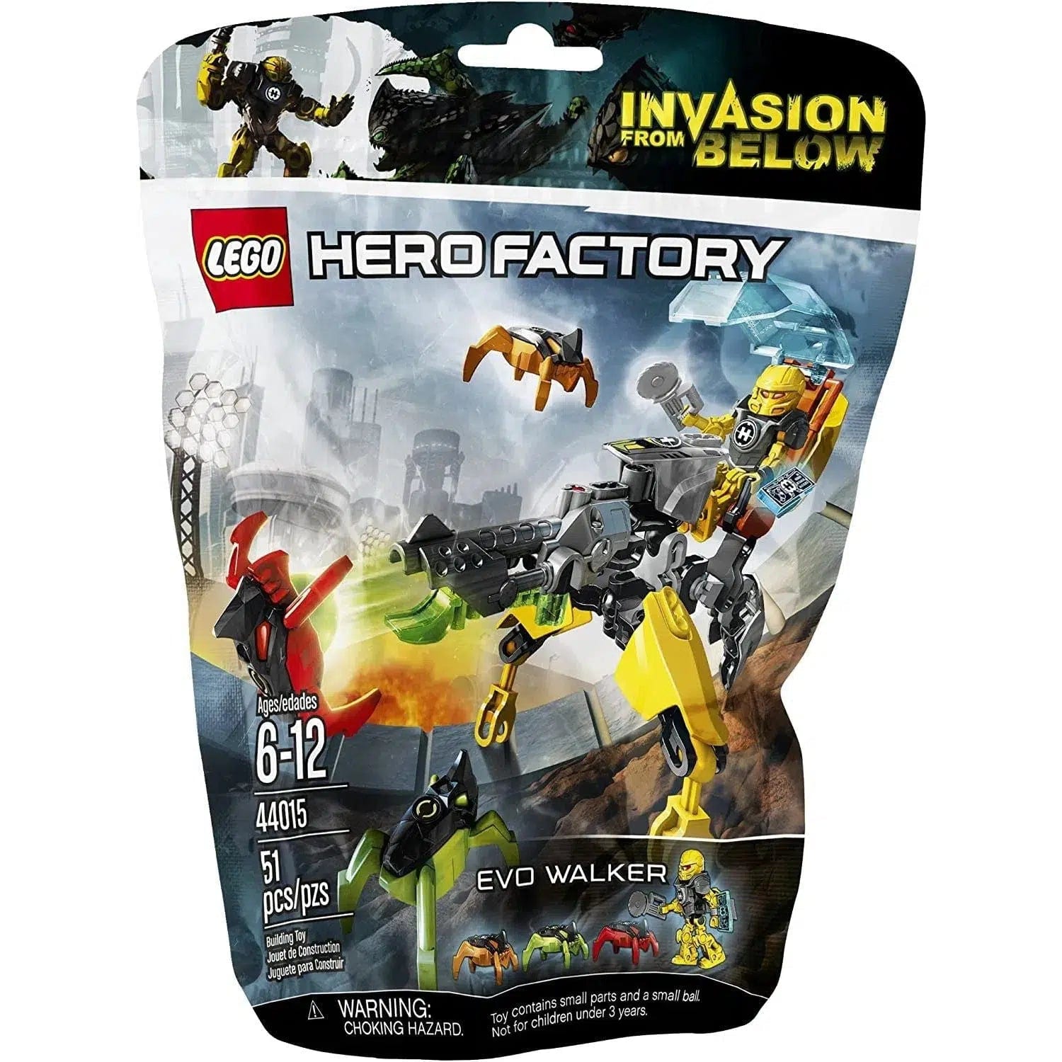 Stress-relieving LEGO buildingLEGO [Hero Factory] - Evo Walker (44015)
