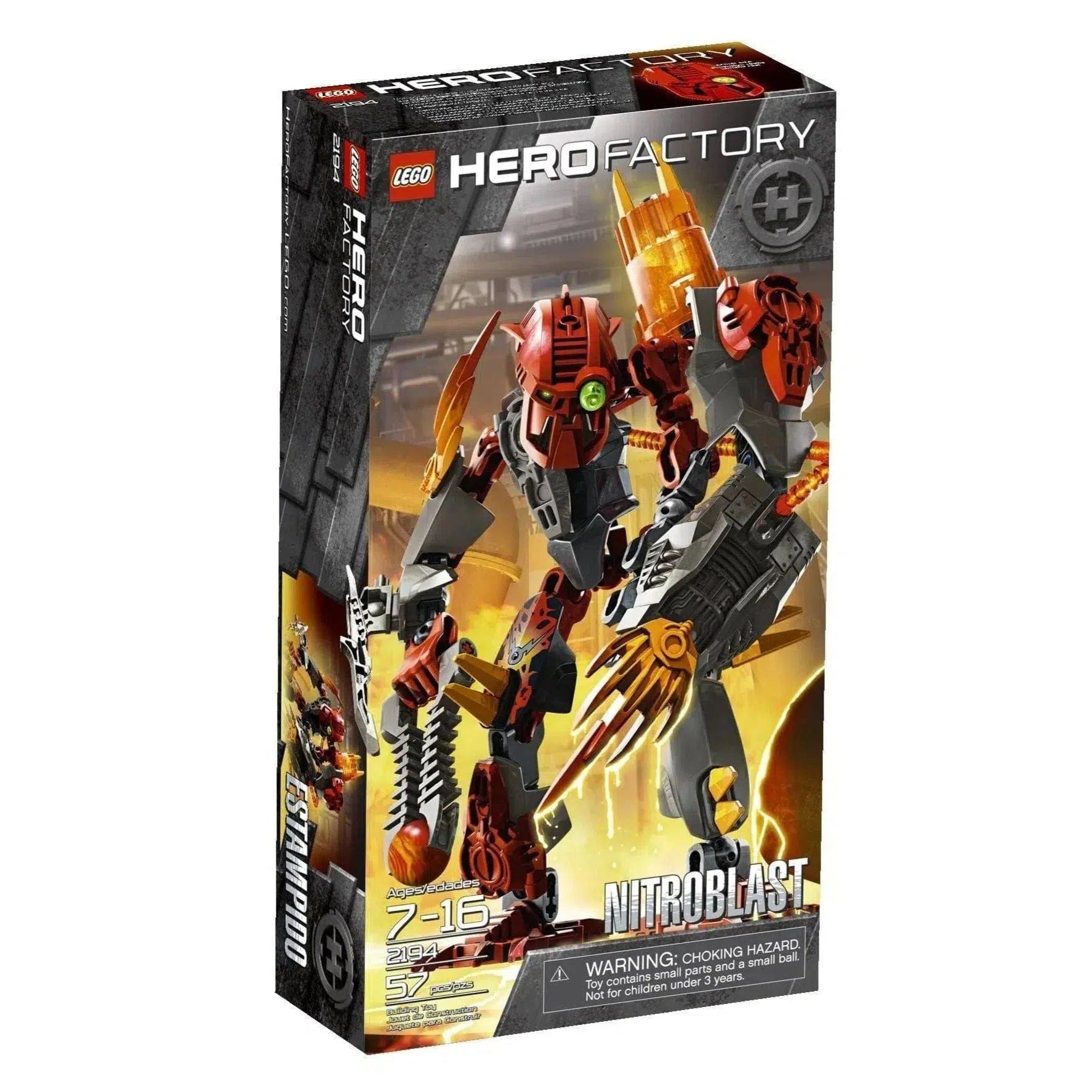 Iconic and recognizable LEGO charactersLEGO [Hero Factory] - Nitroblast Building Set (2194)