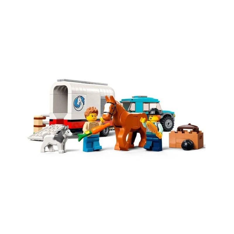 Reflecting diverse hobbies LEGO setsLego Horse Transporter Building Blocks Set (228 pcs)