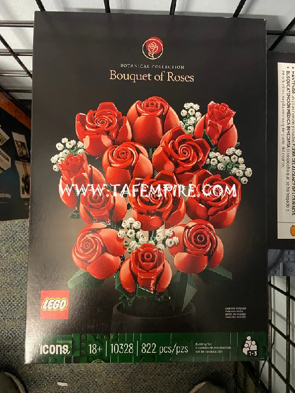 Promoting spatial awareness LEGOLEGO Icons Bouquet of Roses Build 10328 sealed authentic
