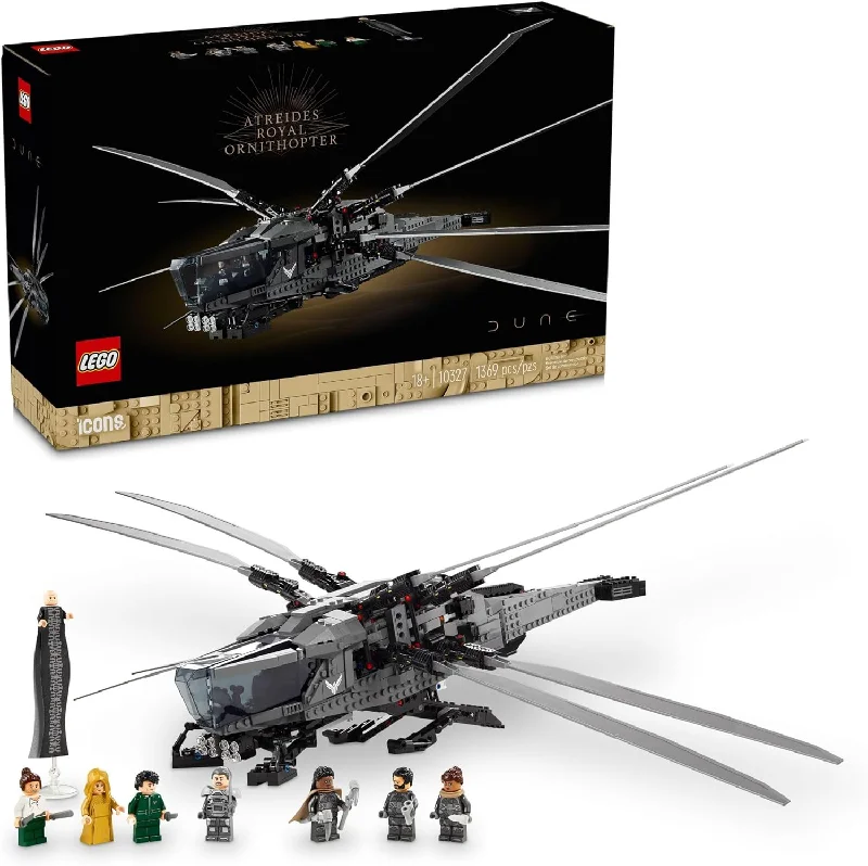 Encouraging exploration and discovery LEGOLEGO Icons: Dune Atreides Royal Ornithopter (10327) sealed