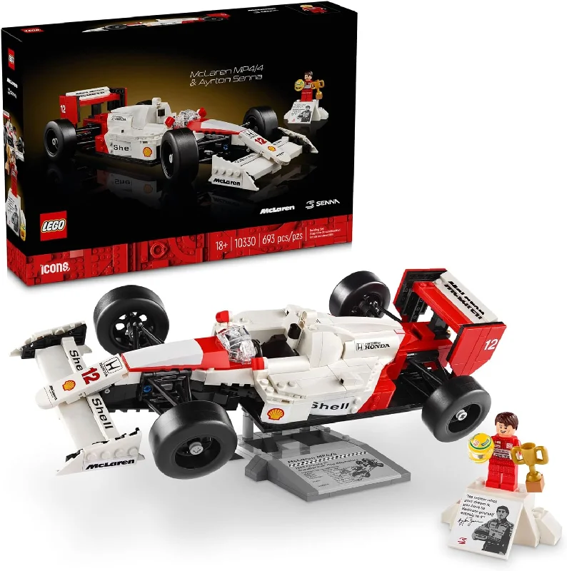 Encouraging social interaction LEGOLEGO Icons: Mclaren Mp4/4 & Ayrton Senna (10330) sealed