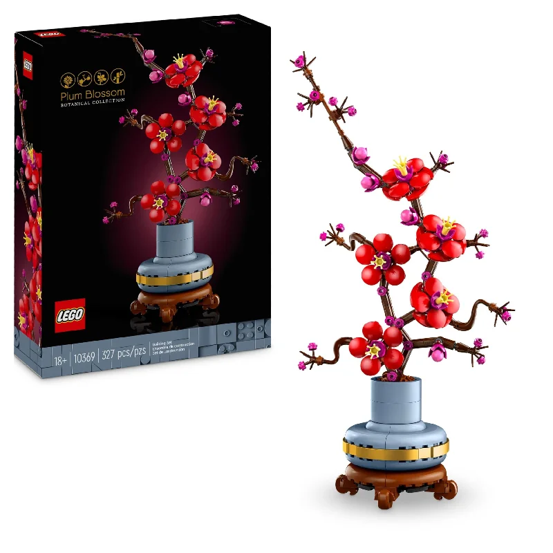 Iconic and recognizable LEGO charactersLEGO Icons: Plum Blossom Flower Building Set 10369