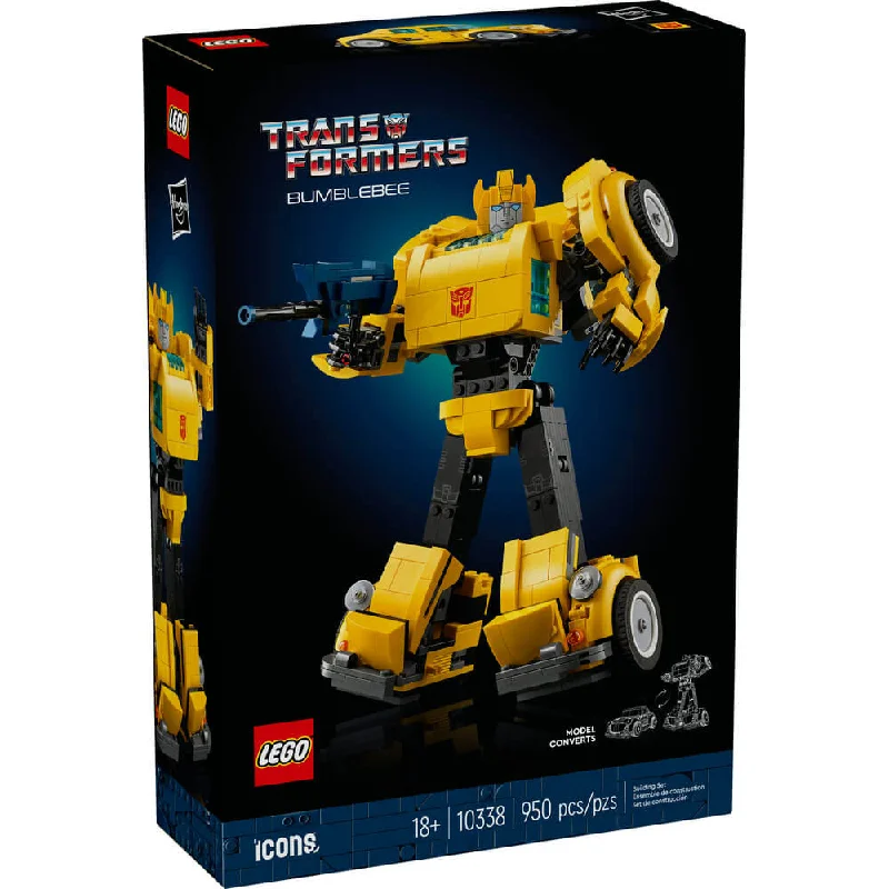 Promoting language development LEGOLEGO® Icons Transformers Bumblebee 950 Piece Building Kit (10338)