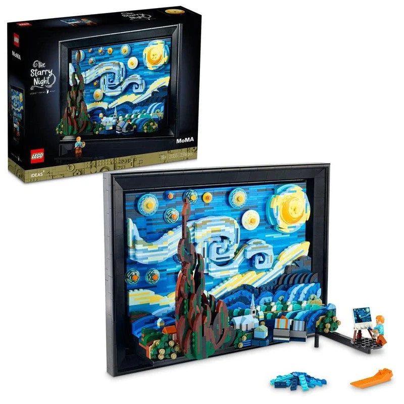 Encouraging teamwork LEGO gamesLEGO Ideas Vincent Van Gogh, The Starry Night 21333 Building Kit (2,316 Pieces) -  (COD Not Available)