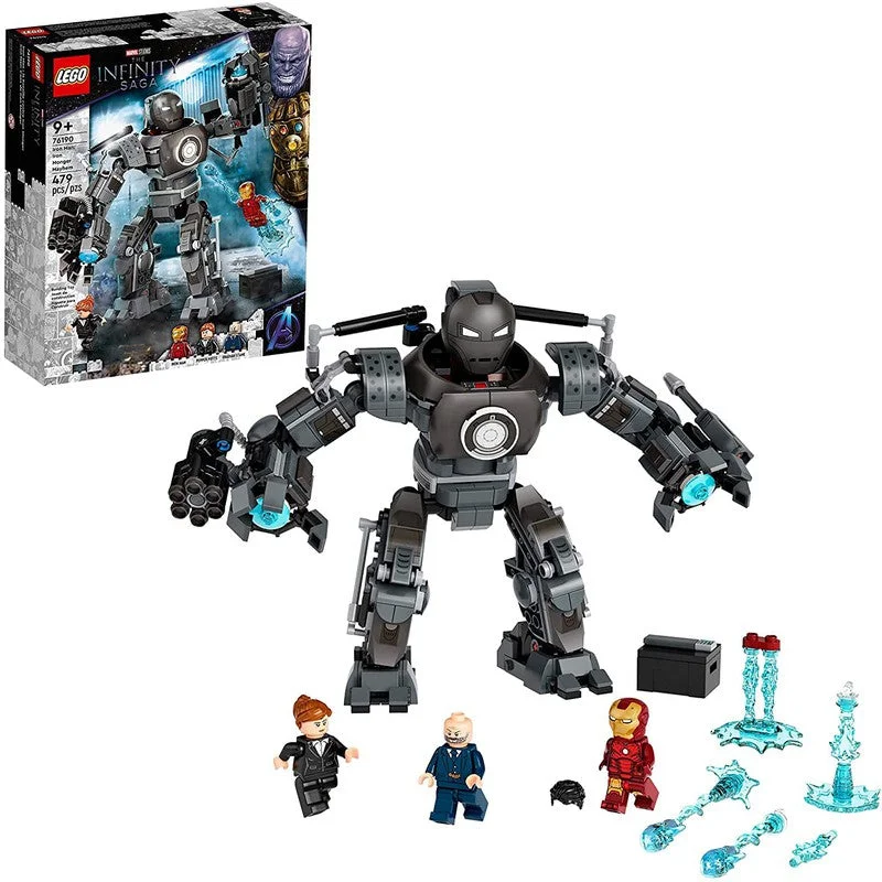 Inspiring problem-solving LEGO challengesLego Iron Monger Mayhem Collectible Building Blocks Kit (479 pcs) Inspiring problem-solving LEGO challengesLego Iron Monger Mayhem Collectible Building Blocks Kit (479 pcs)